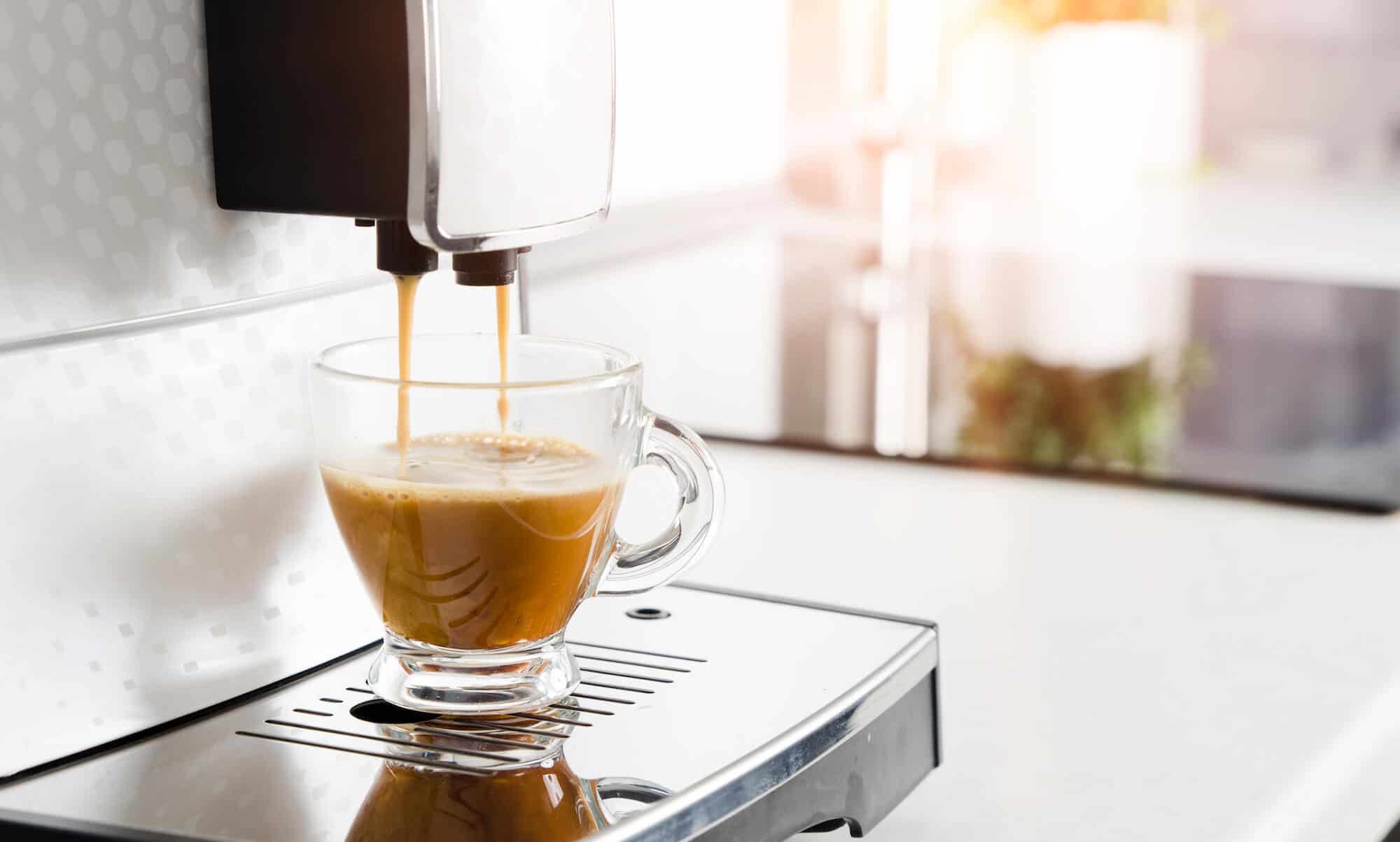 Super-Automatic-Espresso-Machine-in-action
