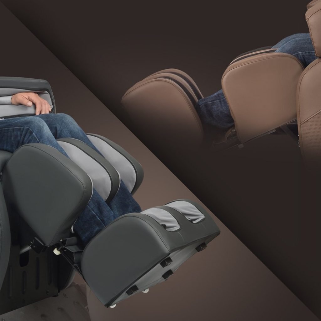 RELAXONCHAIR MK-II PLUS Full Body Zero Gravity Shiatsu Massage Chair, Charcoal