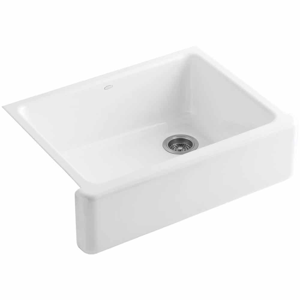 Kohler Whitehaven Self-Trimming Under-Mount Single-Bowl Kitchen Sink
