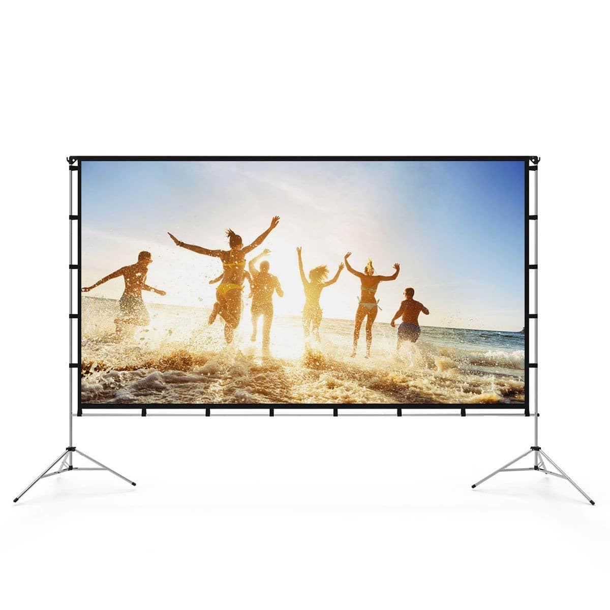 Vamvo Projector Screen with Stand 