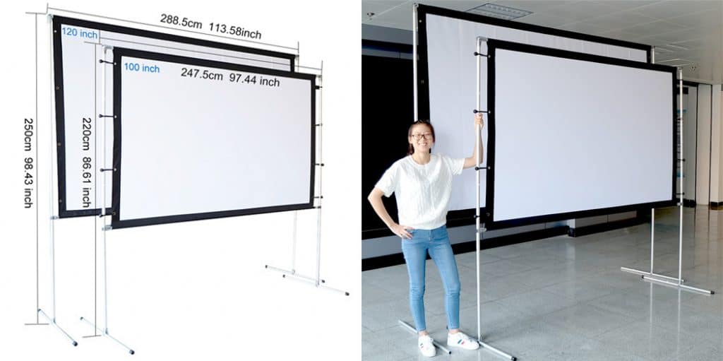 11 Best Projector Screens for Offices, Home Cinemas or Outdoor Movie Nights