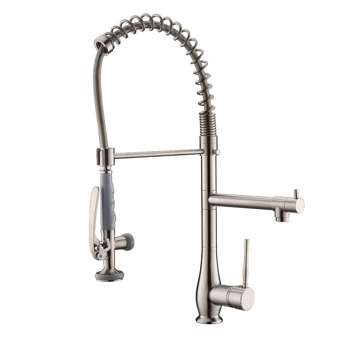 GIMILI Commercial Pull Down Kitchen Faucet with Sprayer