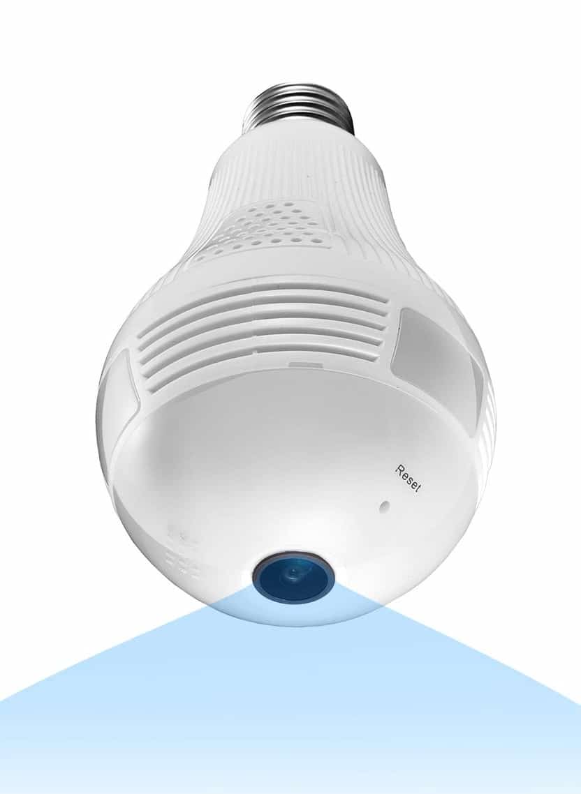 BESDERSEC Light Bulb Security Camera