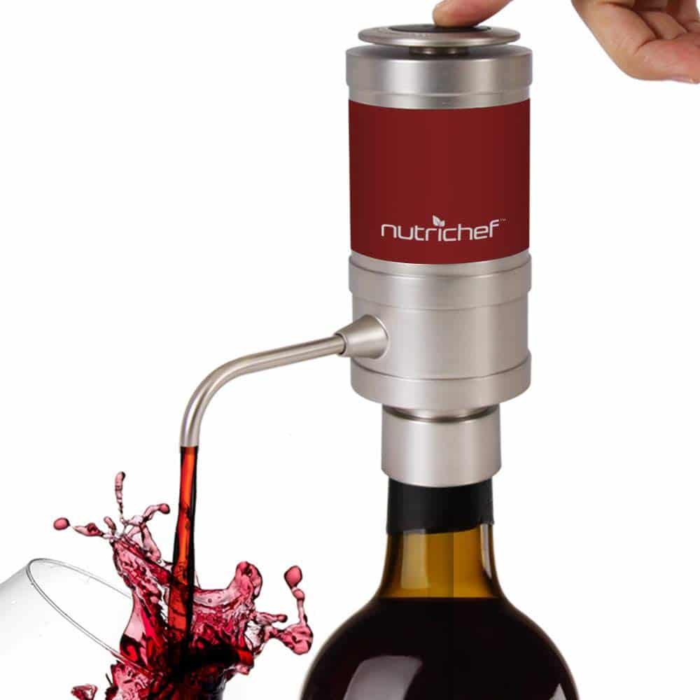 NutriChef Electric Wine Aerator Dispenser