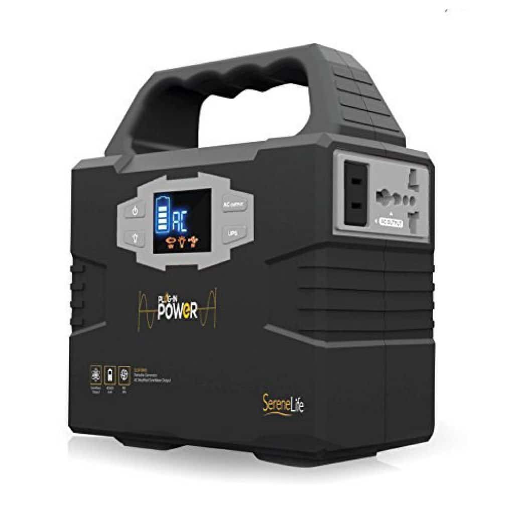 SereneLife SLSPG10 Portable Rechargeable Power Generator