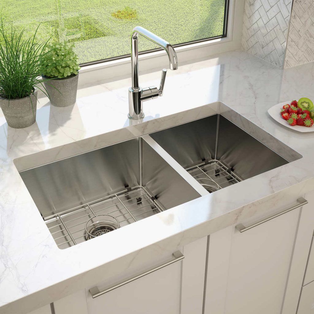 8 Undermount Kitchen Sinks to Emphasize the Beauty of Your Countertop