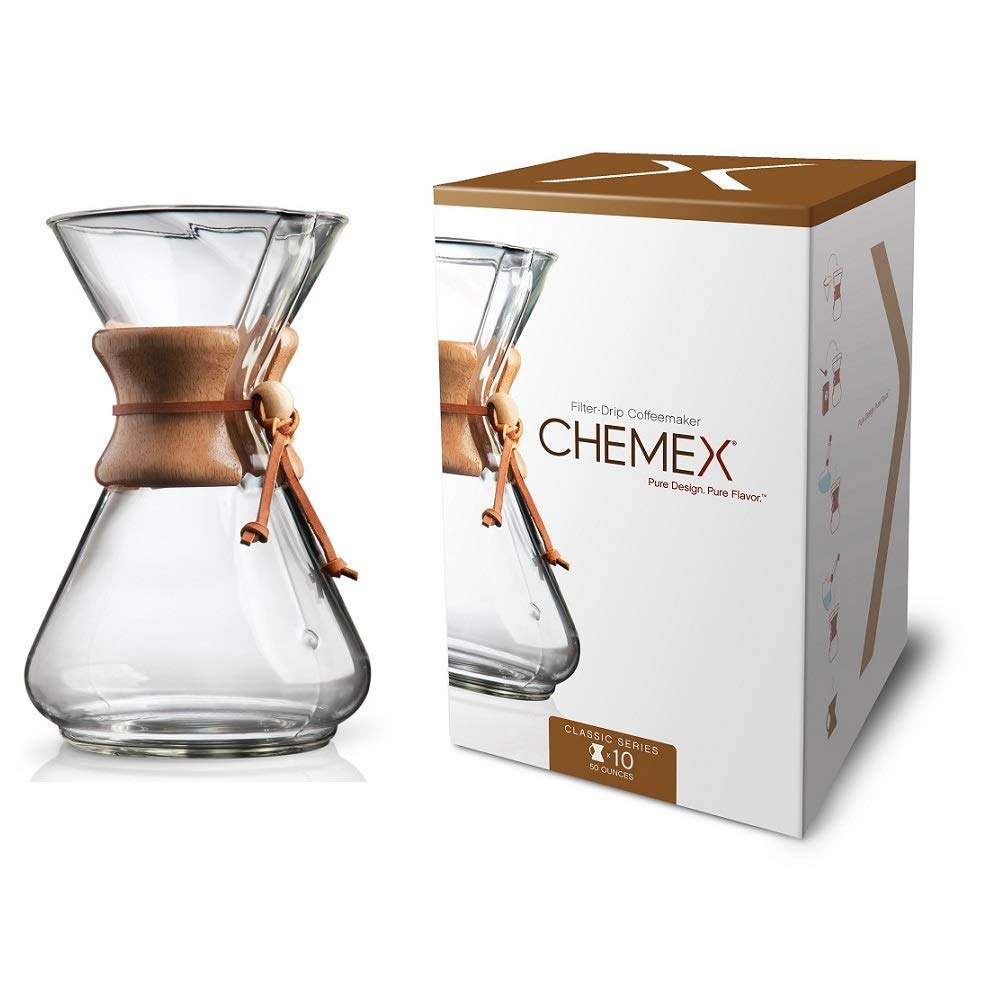 Chemex Classic Series Pour-Over Glass Coffeemaker