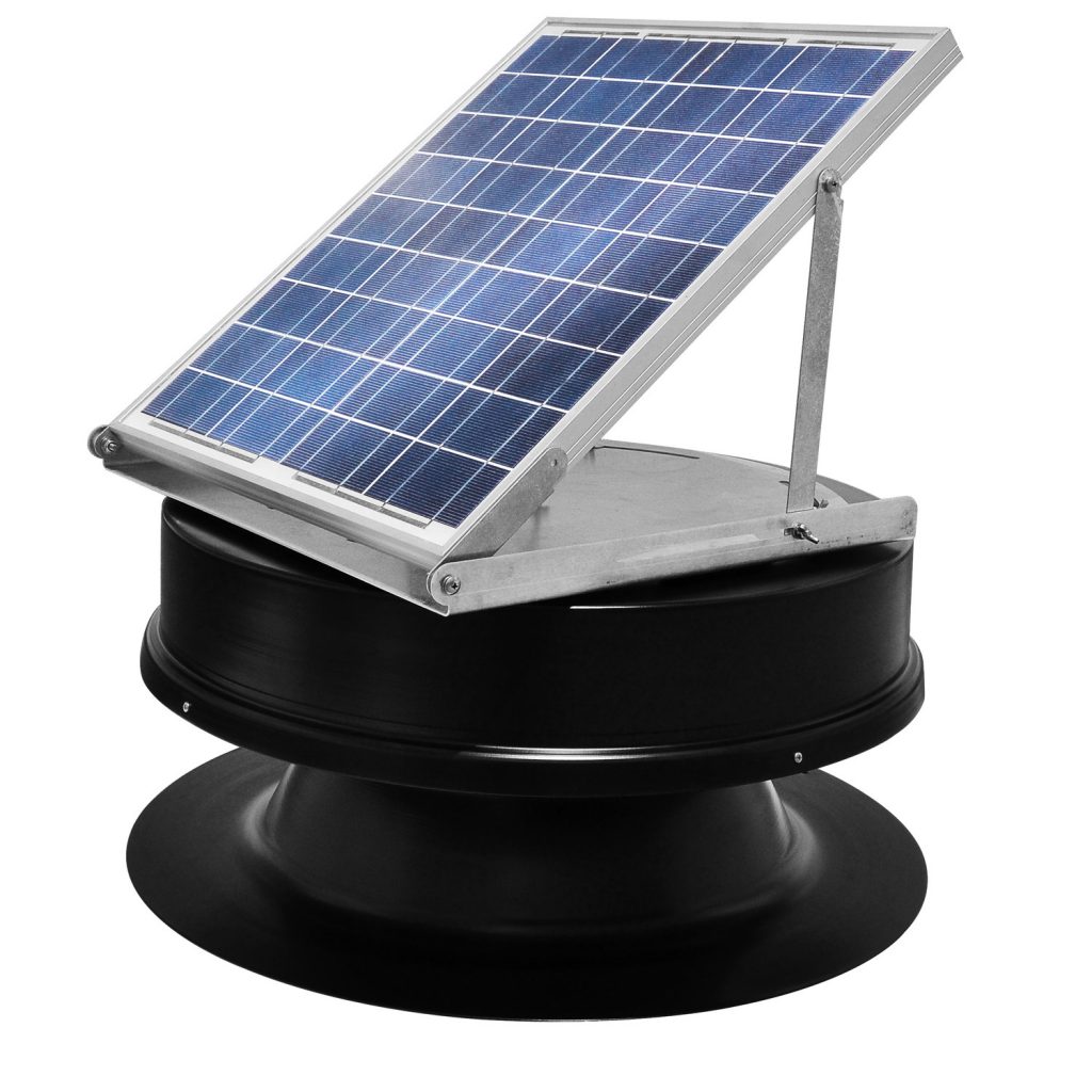Natural Light 36-watt Solar Attic Fan 