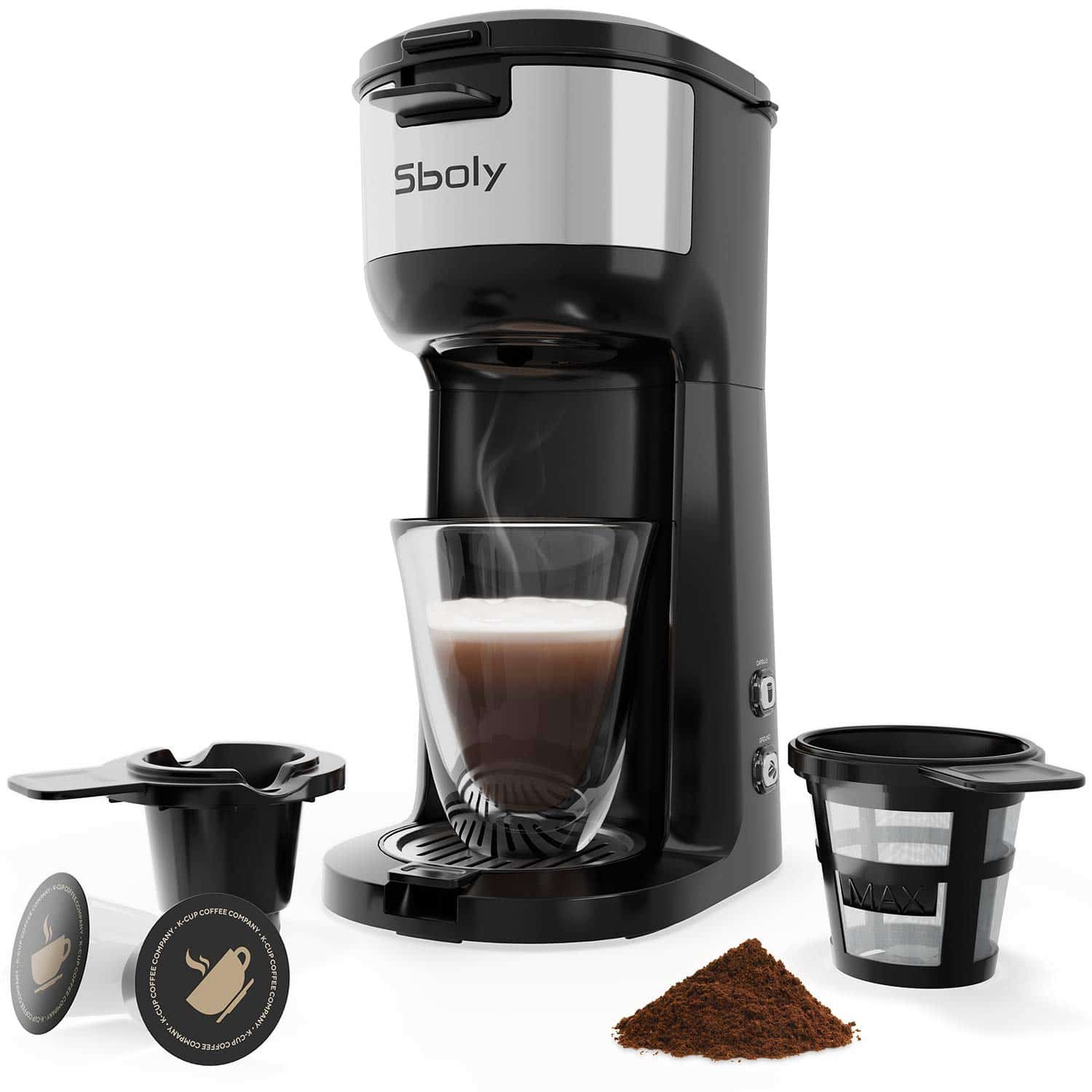 Single-Serve K-Cup Coffee Maker from Sboly