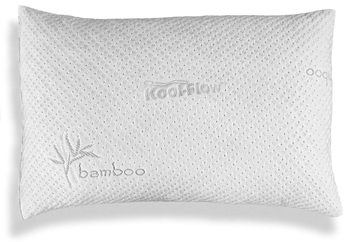 Xtreme Comforts Shredded Memory Foam Pillow with Bamboo Cover