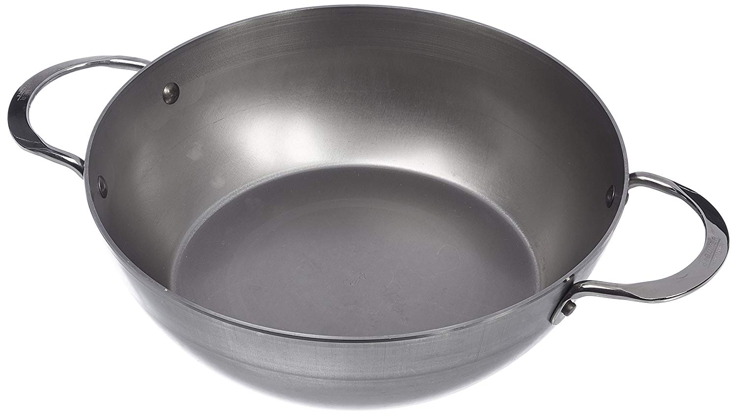 De Buyer MINERAL B Round Country Chef Carbon Steel Fry Pan