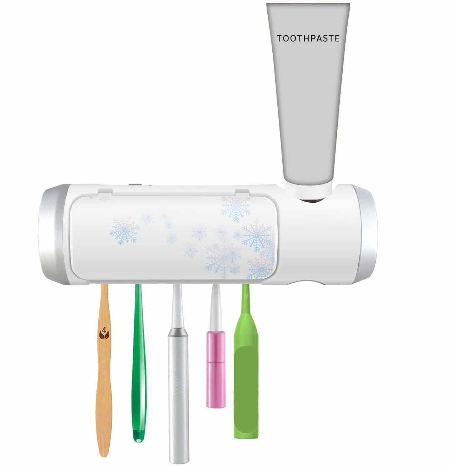 Aquatrend UV Toothbrush and Toothpaste Holder