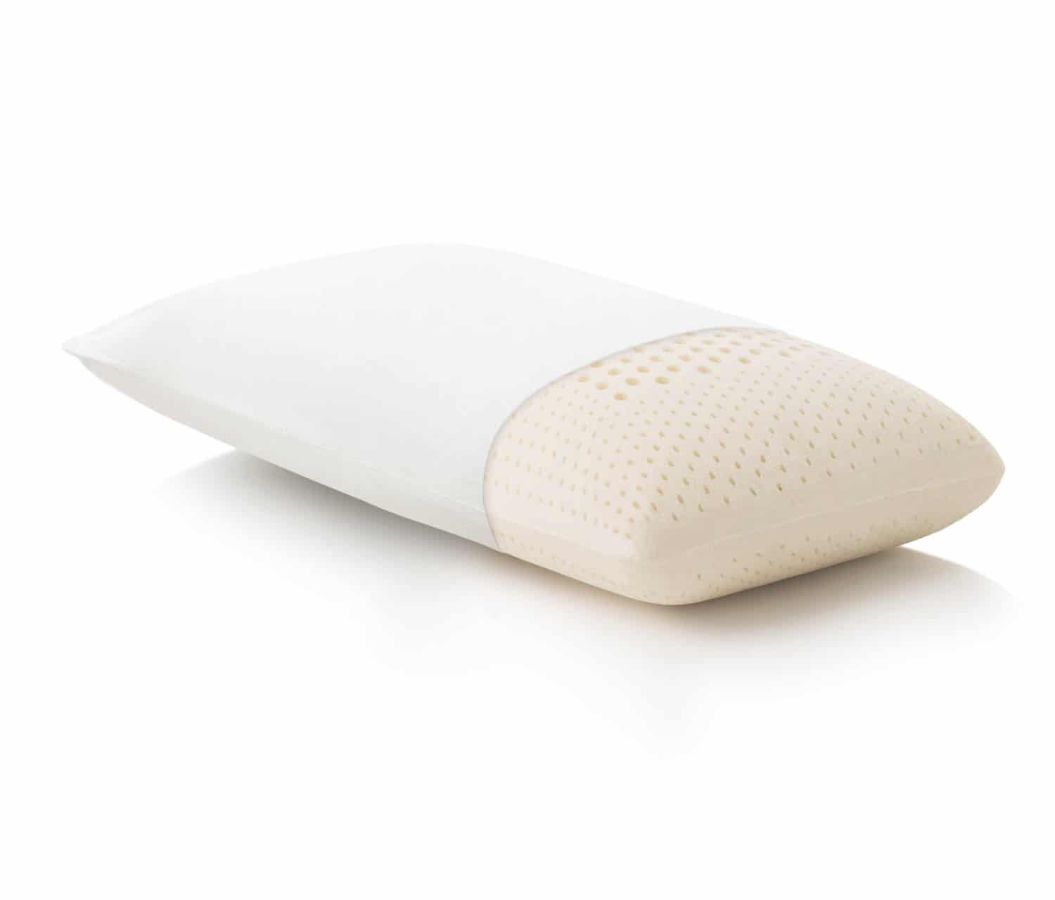 MALOUF Z 100% Natural Talalay Latex Zoned Pillow (High Loft Plush)