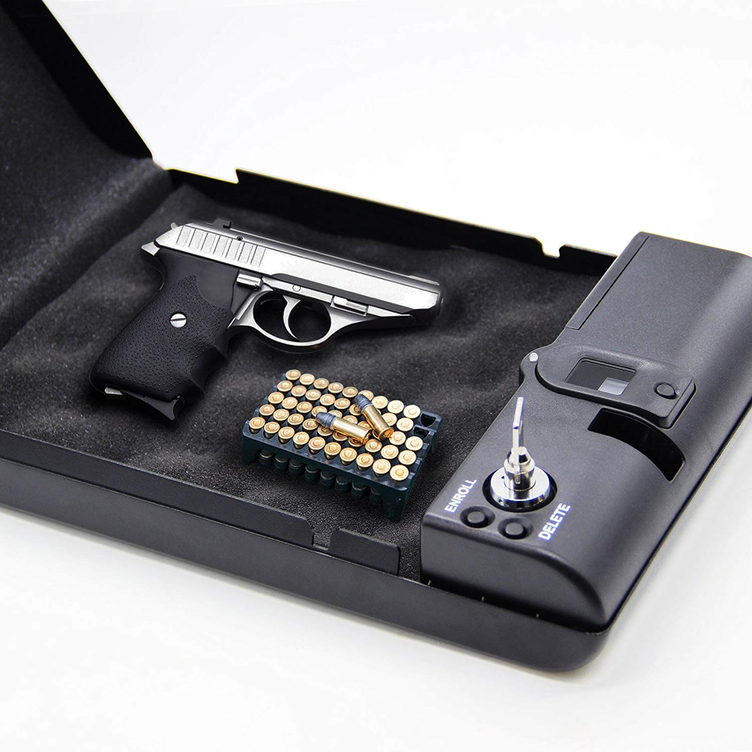 SOLOMONE CAVALLI Biometric Gun Pistol Safe