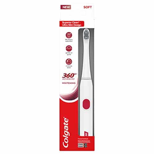 Colgate 360 Advanced Whitening Battery Powered Toothbrush