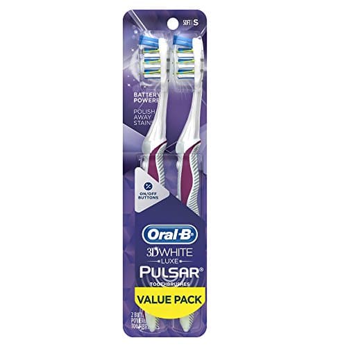 Oral-B 3D Luxe White Pulsar Battery Powered Toothbrushes