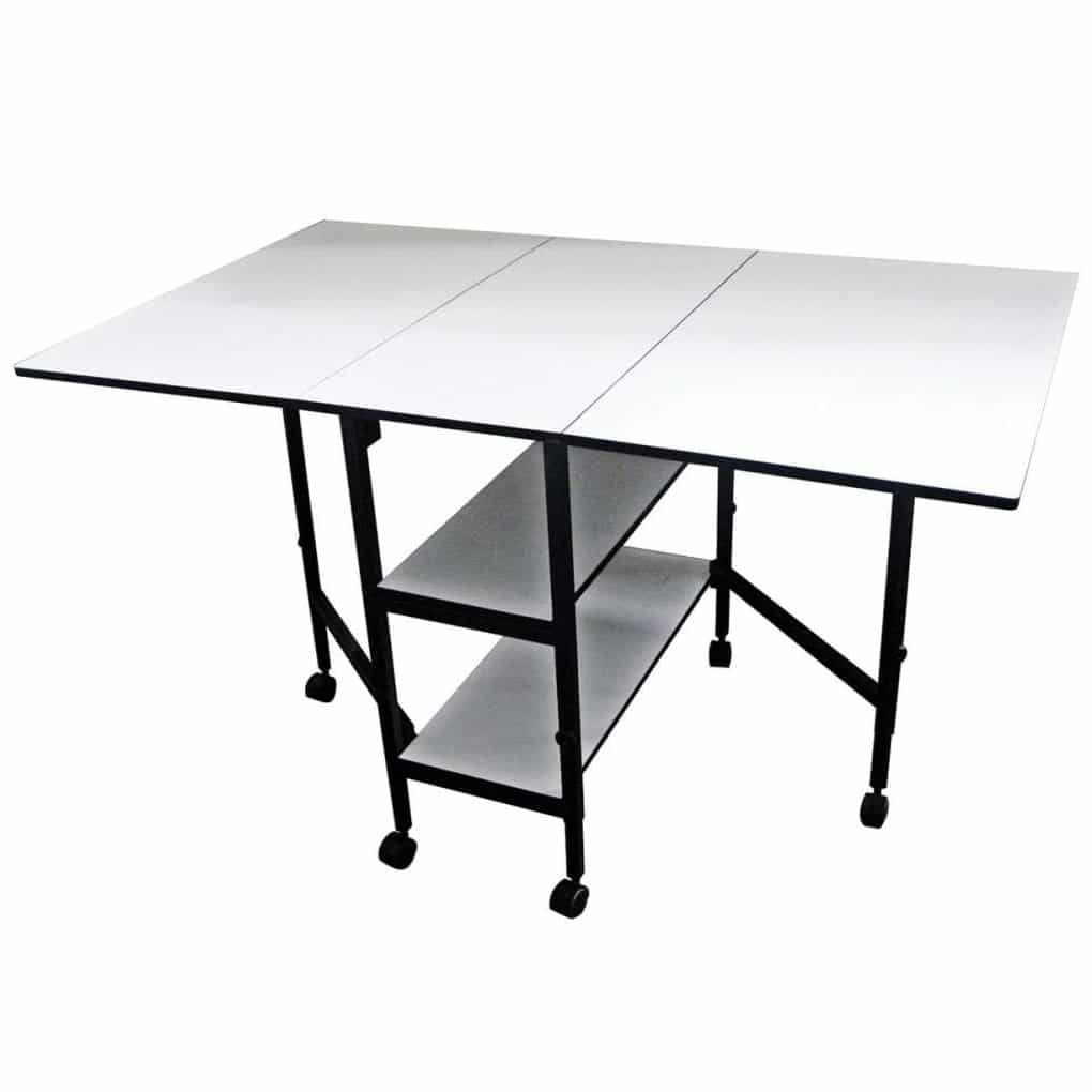 Sullivans 38431 Home Hobby Adjustable Height Foldable Table
