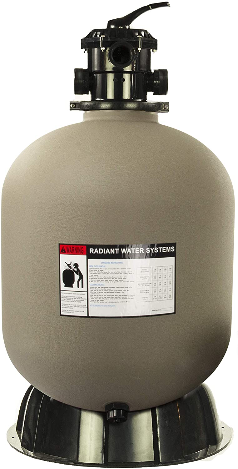 Rx Clear Radiant 24 Inch Sand Filter System