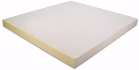 Memory Foam Solutions 5lbs 4 Inch Bed Topper