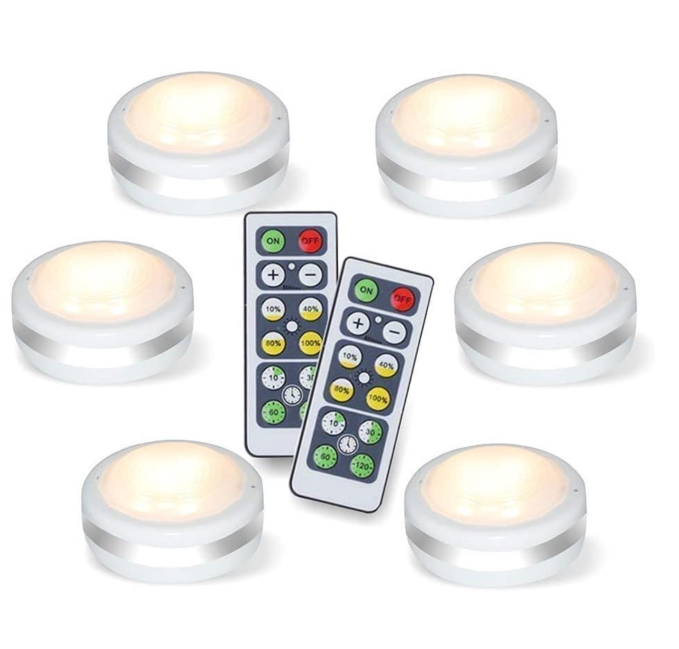 Starxing Puck Lights With Remote