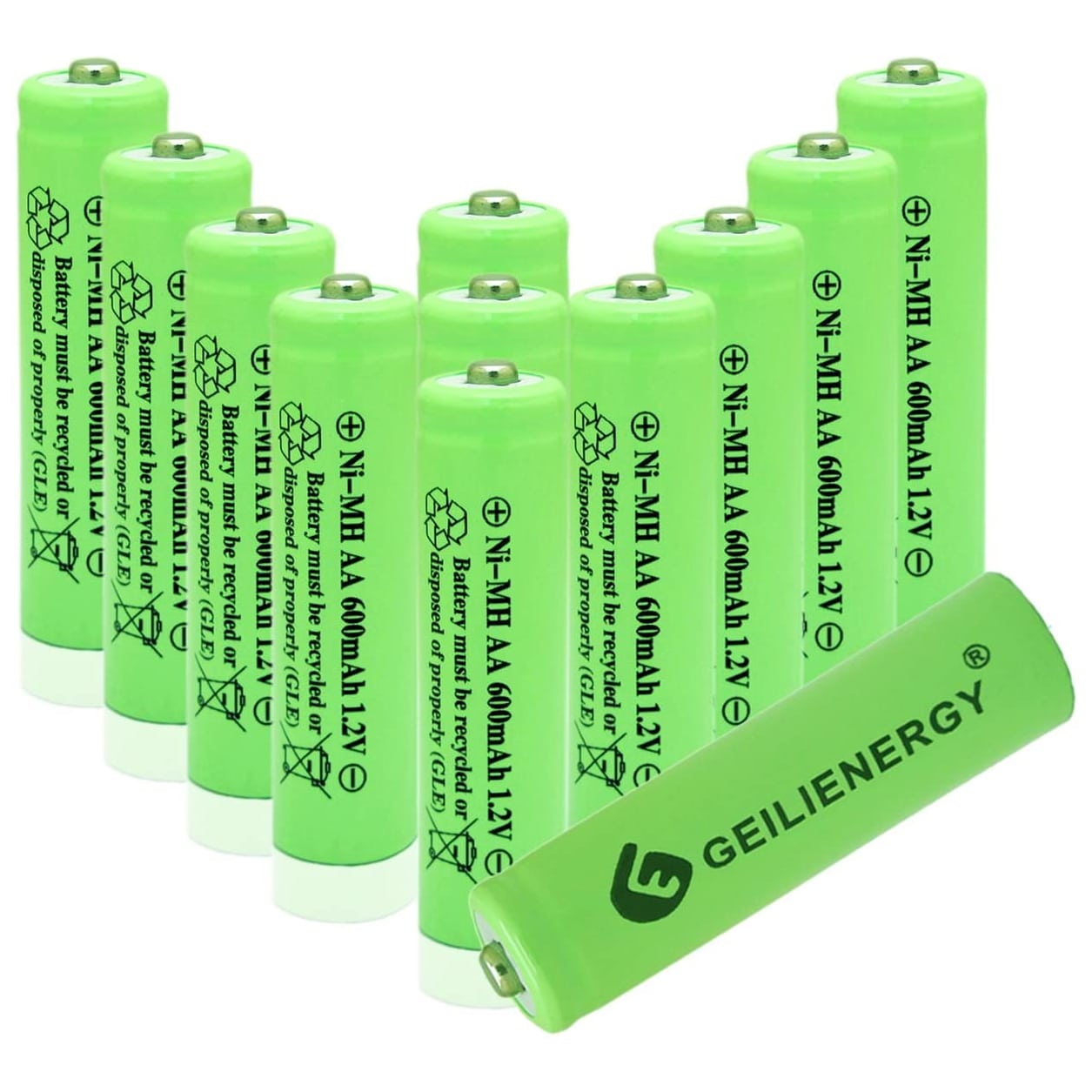 Geilienergy NiMH Rechargeable Batteries