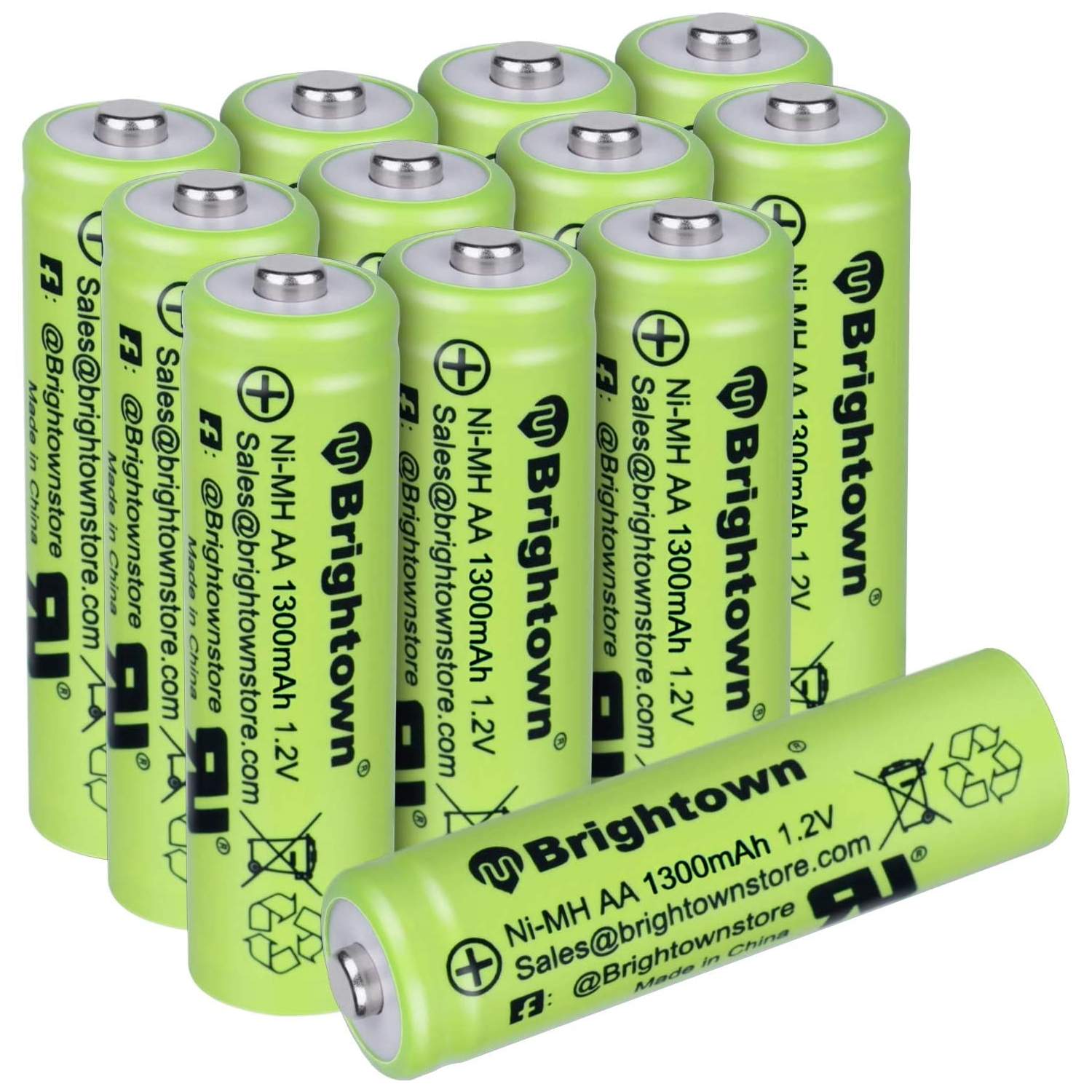Rechargeable AA Battery by Minetom