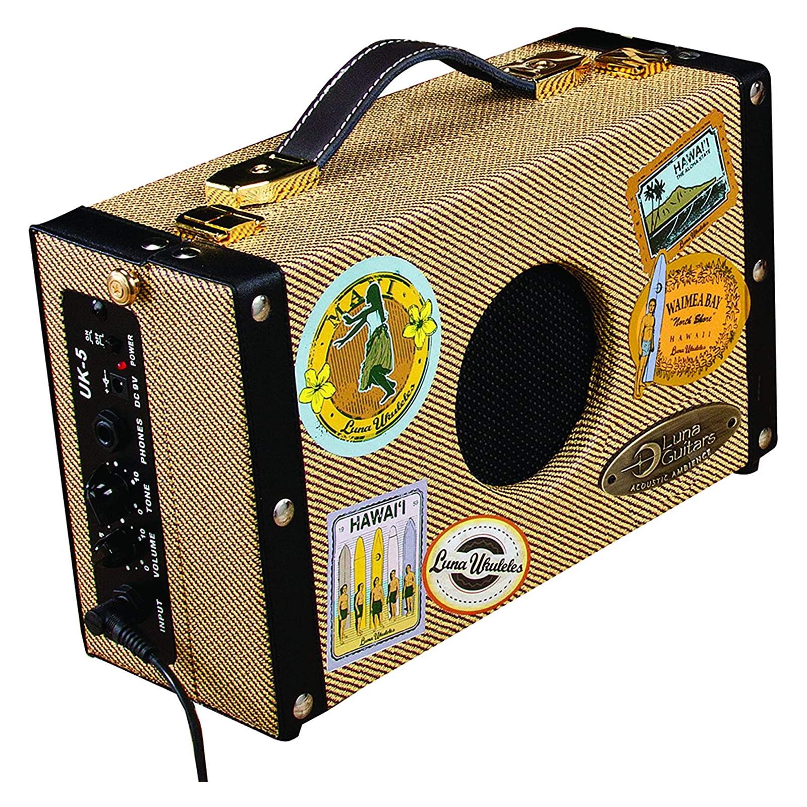Luna Portable Suitcase Ukulele Amplifier