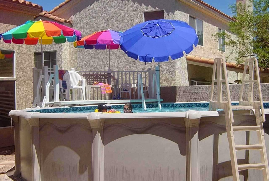 10 Best Above-Ground Pool Ladders – Make Getting In and Out of the Pool Easy! (Summer 2022)