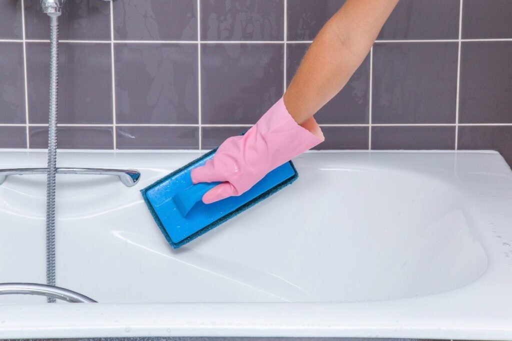 How To Clean Acrylic Bathtub Steps Tips, How To Clean Bathtub Stains On Acrylic