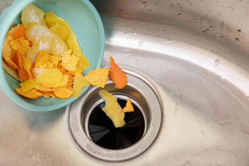 Should You Put Orange Peels Down Your Garbage Disposal?