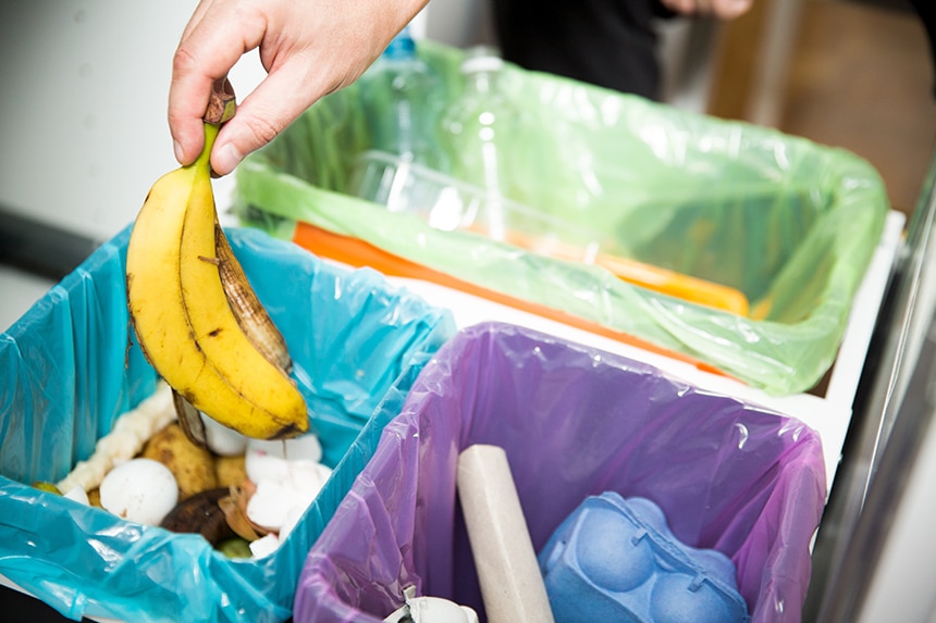 Should You Put Banana Peels in a Garbage Disposal?