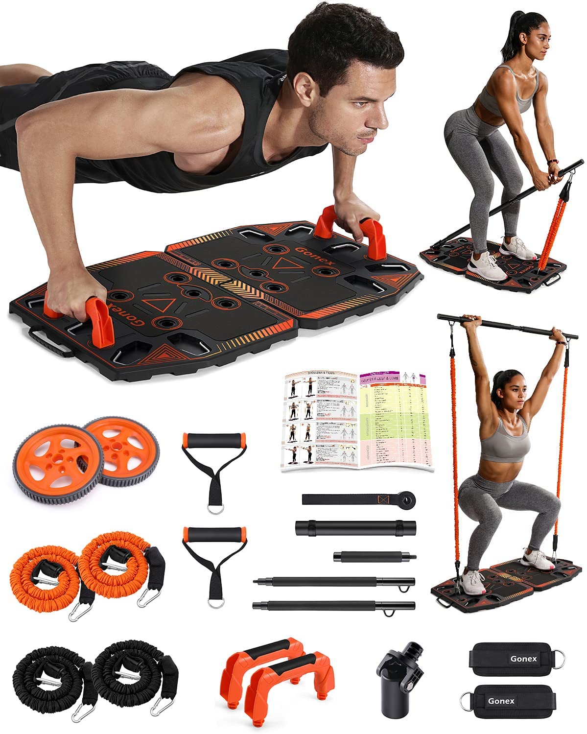Gonex Portable Home Gym Workout System