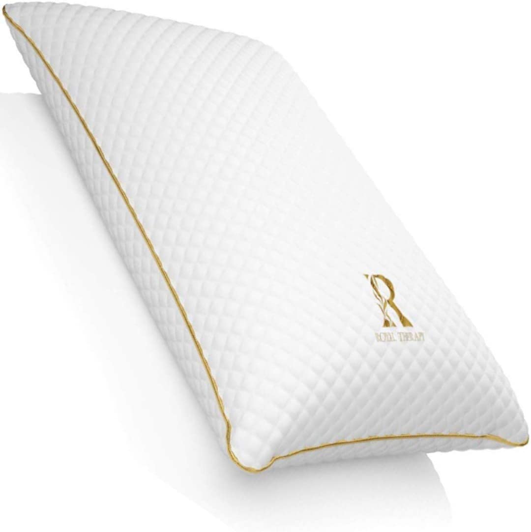 ROYAL THERAPY Queen Memory Foam Pillow for Neck & Shoulder Pain Relief