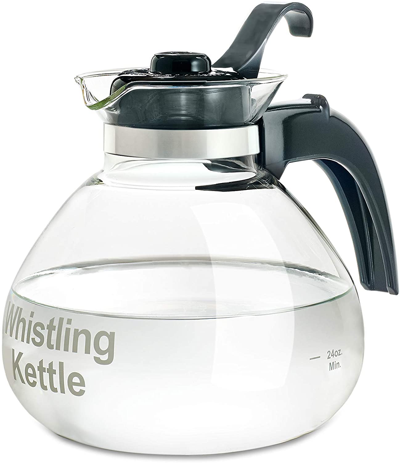 Medelco Cafe Brew Collection Stovetop Whistling Tea Kettle