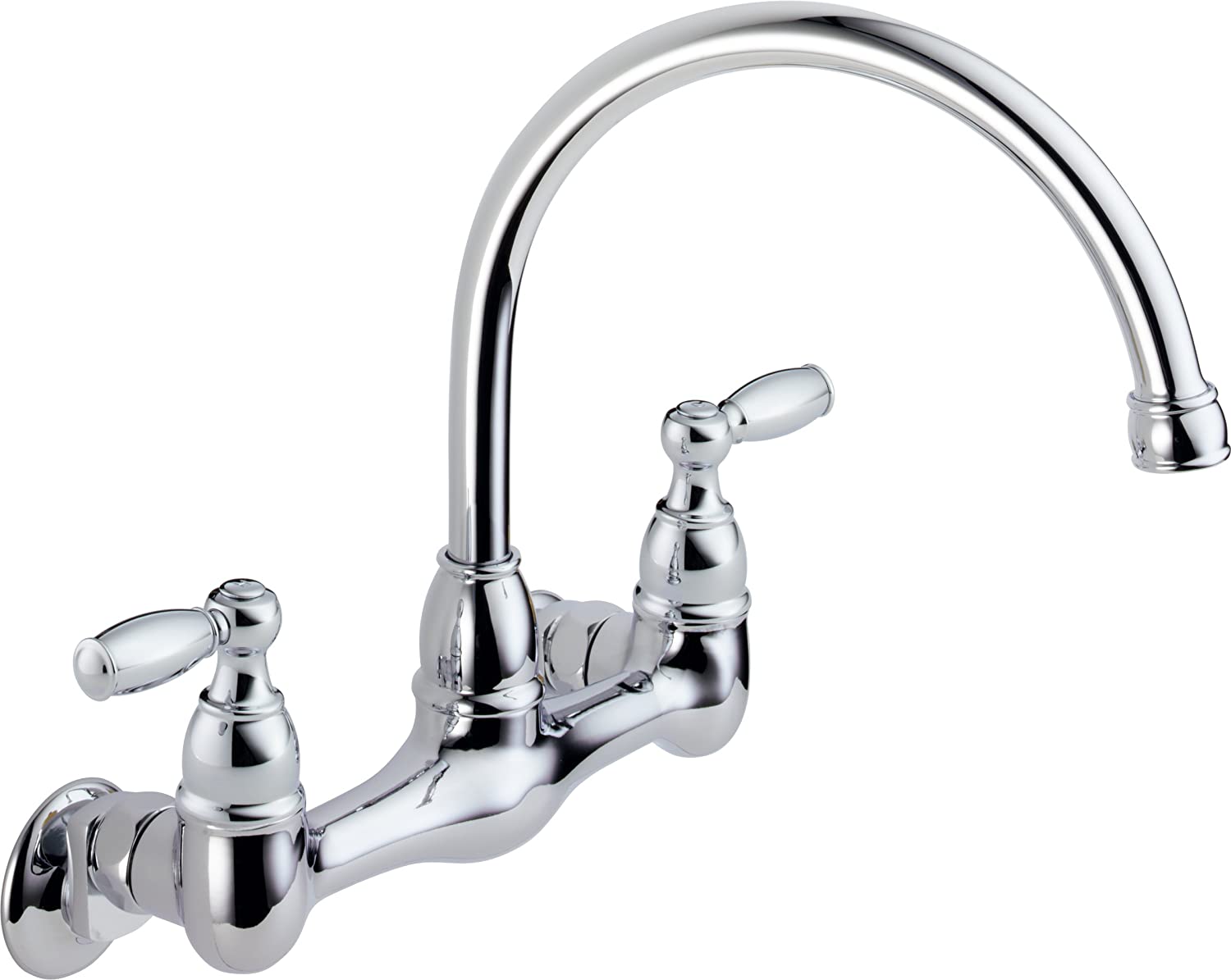 Peerless Two-Handle Wall Mounted Faucet