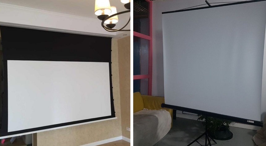 6 Best Motorized Projector Screens: Lean Back and Watch! (Fall 2022)