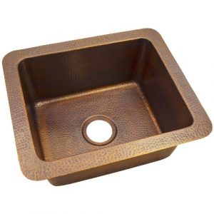 The Copper Factory CF162AN Rustic Kitchen Sink