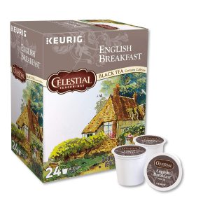 Celestial Seasonings English Breakfast Tea Keurig Single-Serve K-Cup Pods