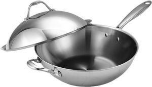 Cooks Standard Stainless Steel Multi-Ply Clad Wok