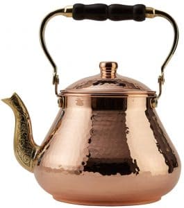 DEMMEX 2019 Handmade Turkish Copper Tea Pot