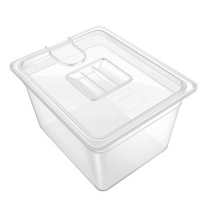 GEESTA Crystal-Clear Sous Vide Container with Lid