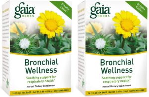 Gaia Herbs Bronchial Wellness Herbal Tea