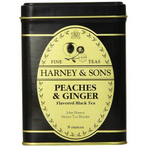 Harney & Sons Black Peaches & Ginger Tea