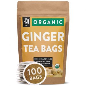 Organic Ginger Tea Bags by FGO