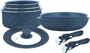 Sauce Pan and Fry Pan set by the Chef's Star Store