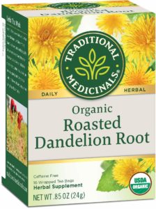 Traditional Medicinals Roasted Dandelion Root Herbal Leaf Tea