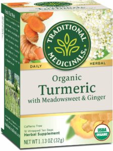 Traditional Medicinals Turmeric with Meadowsweet & Ginger